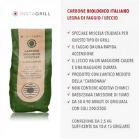 photo InstaGrill - High Quality Vegetable Charcoal - 2 x 2.5 Kg + Bioethanol gel 500ml 3